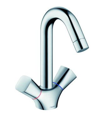 71222 LOGIS WASHBASIN MIXER 150 2MAN. + CHROME POP-UP WASTE