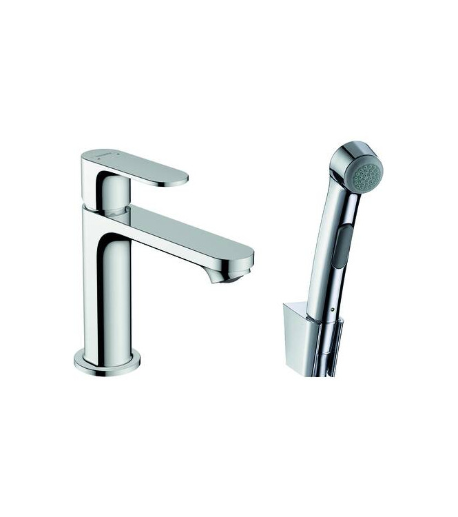 72215 REBRIS S MISCELATORE MONOCOMANDO LAVABO C/DOCCETTA BIDET CROMO