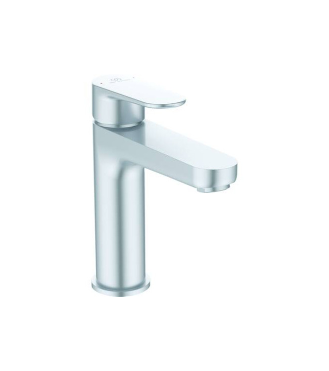 Miscelatore lavabo Ideal Standard Cerafine O con scarico click-clack - Matt Silver  