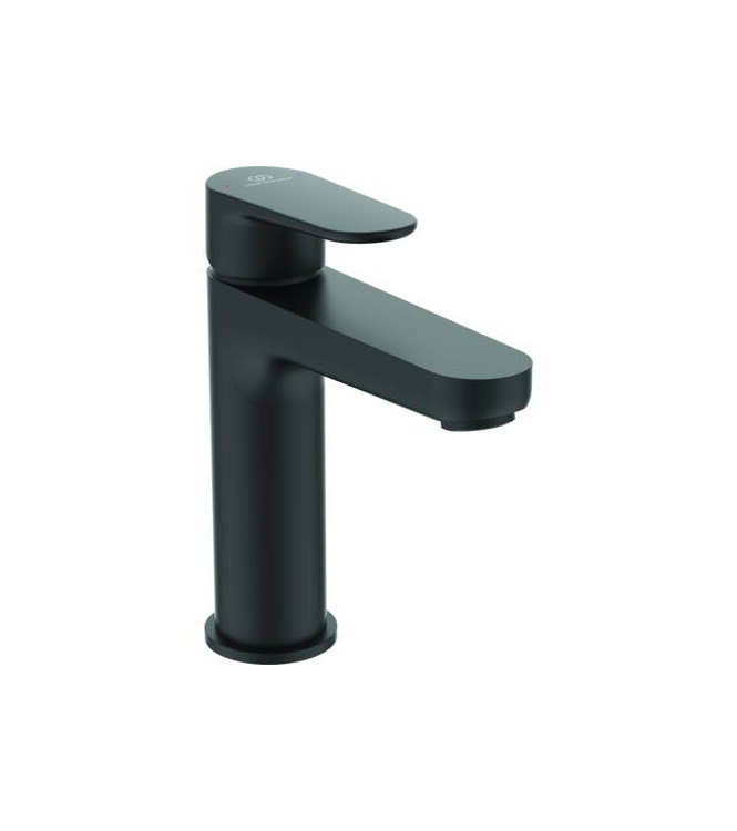 Miscelatore lavabo Ideal Standard Cerafine O con scarico click-clack - Nero Seta  
