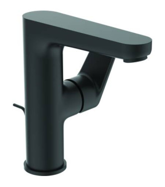 Ideal Standard Cerafine O high washbasin mixer with side lever - Black