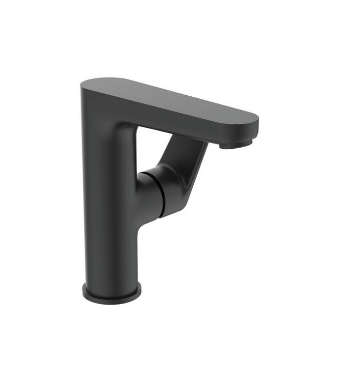 Miscelatore lavabo H155 Ideal Standard Cerafine O con scarico 3.8L - Nero  