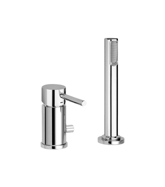 PAFFONI LIG041L LIGHT BATHTUB RIM MIXER 2-HOLE CHROMIUM-PLATED