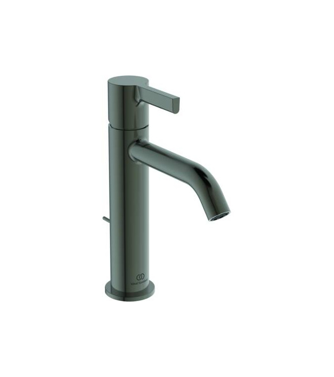 Ideal Standard Joy high washbasin mixer with 3.8L drain - Magnetic Grey