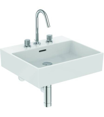 Miscelatore lavabo 3 fori Ideal Standard Joy con scarico 5L - Silver Storm  