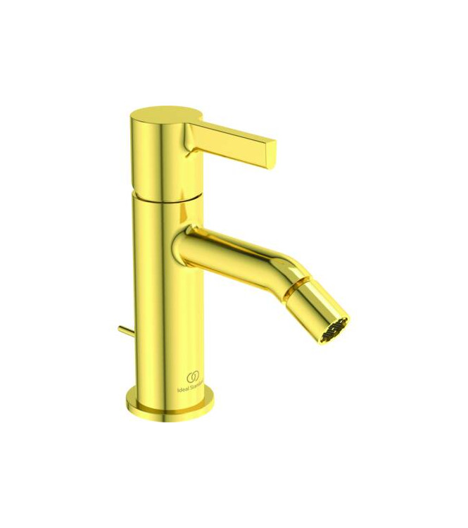 Ideal Standard Joy bidet mixer with 5L drain - Brushed Gold