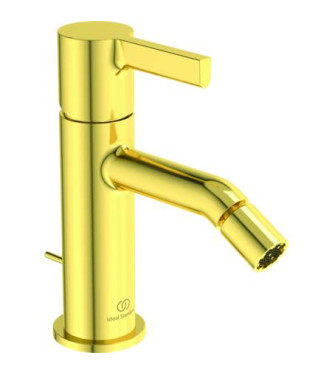 Miscelatore bidet Ideal Standard Joy con scarico 5L - Brushed Gold  