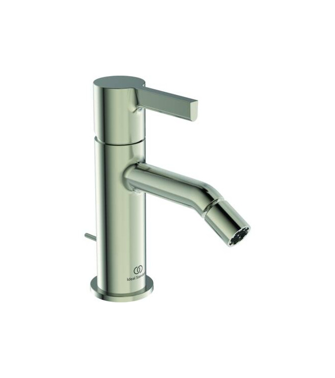 Ideal Standard Joy bidet mixer with 5L drain - Silver Storm