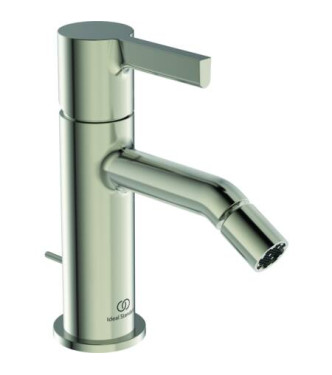 Ideal Standard Joy bidet mixer with 5L drain - Silver Storm