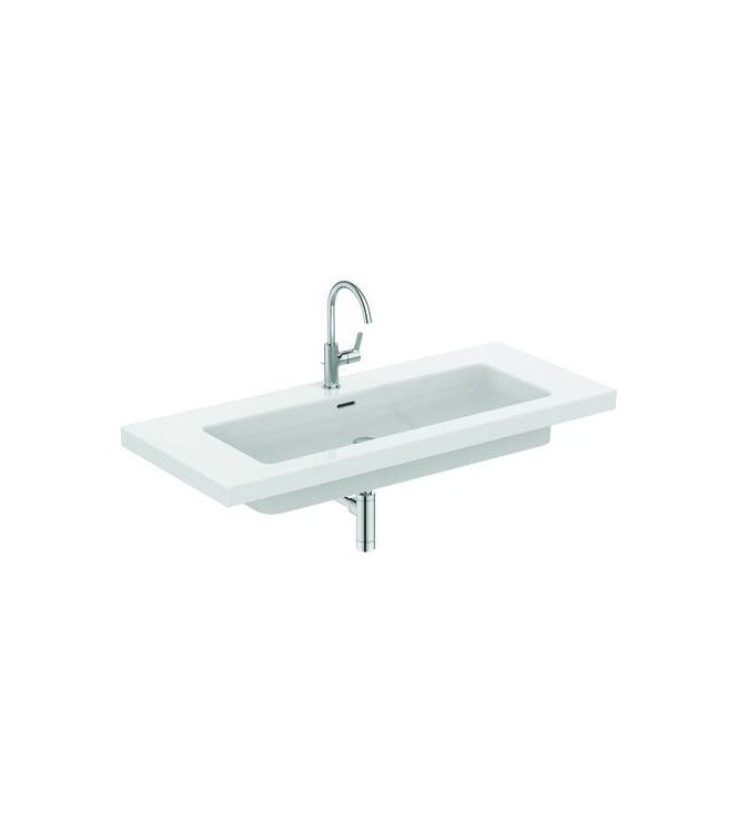 Miscelatore lavabo bocca alta Ideal Standard Joy con scarico 5L - Cromo  