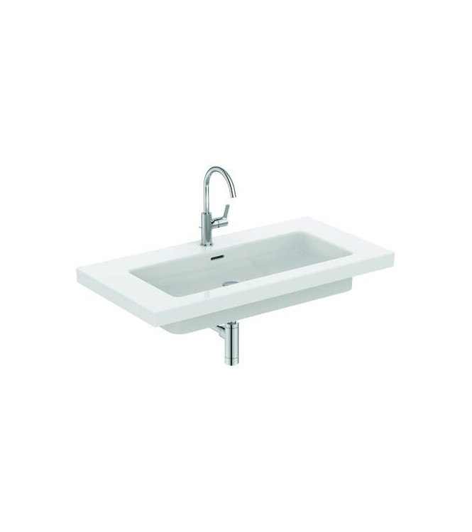 Ideal Standard Joy high spout basin mixer with 5L drain - Magnetic Grey