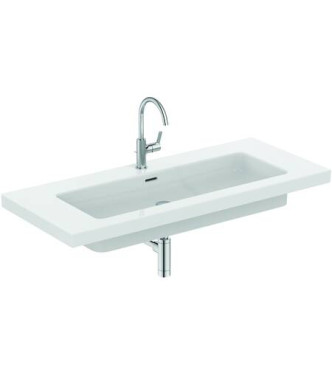 Ideal Standard Joy high spout basin mixer with 5L drain - Magnetic Grey