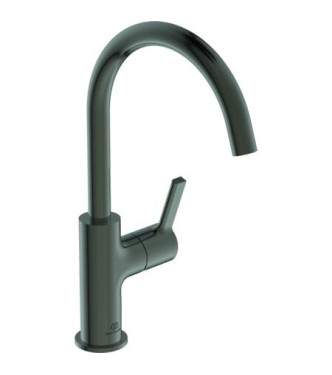 Ideal Standard Joy high spout basin mixer without waste 5L - Magnetic Grey