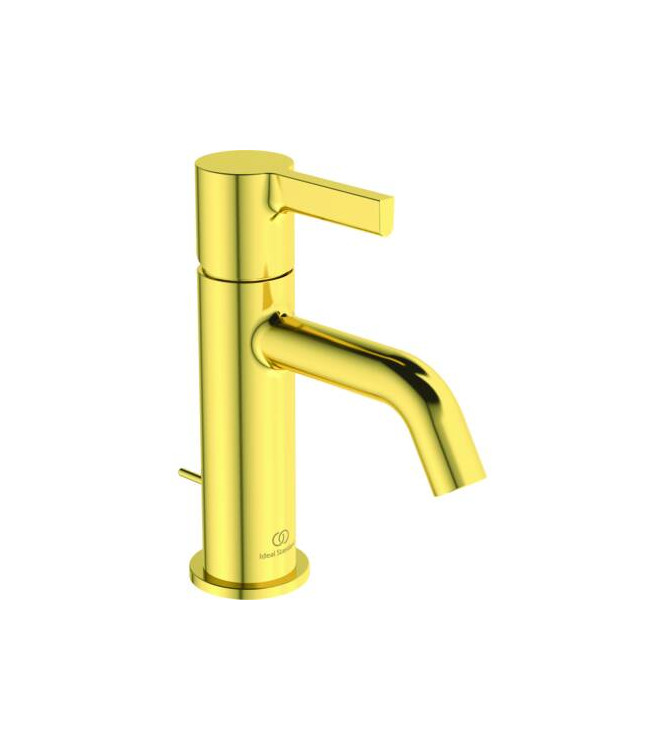 Ideal Standard Joy washbasin mixer with 5L waste - Brushed Gold