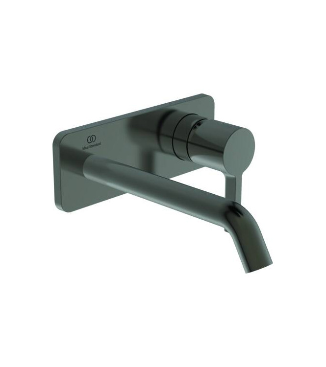 Miscelatore lavabo da incasso Ideal Standard Joy con bocca 180 mm Soft Edge - Magnetic Grey