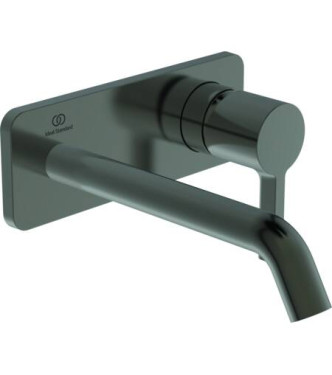 Ideal Standard Joy concealed washbasin mixer with 180 mm Soft Edge spout - Magnetic Grey