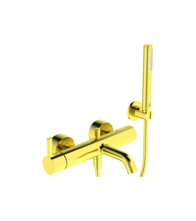 Miscelatore esterno vasca-doccia Ideal Standard Joy con accessori - Brushed Gold
