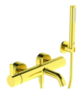 Miscelatore esterno vasca-doccia Ideal Standard Joy con accessori - Brushed Gold