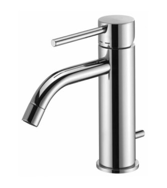 PAFFONI LIG075 LIGHT WASHBASIN MIXER with ø1.1/4" CHROMED waste
