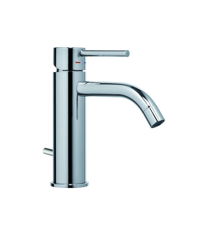PAFFONI LIG075 LIGHT WASHBASIN MIXER with ø1.1/4" CHROMED waste