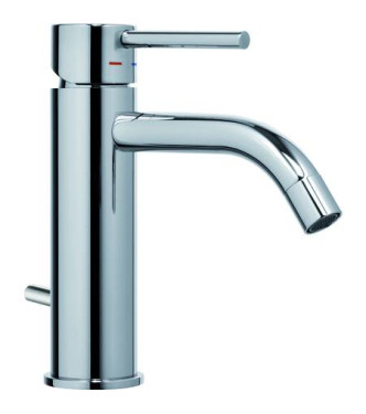 PAFFONI LIG075 LIGHT WASHBASIN MIXER with ø1.1/4" CHROMED waste