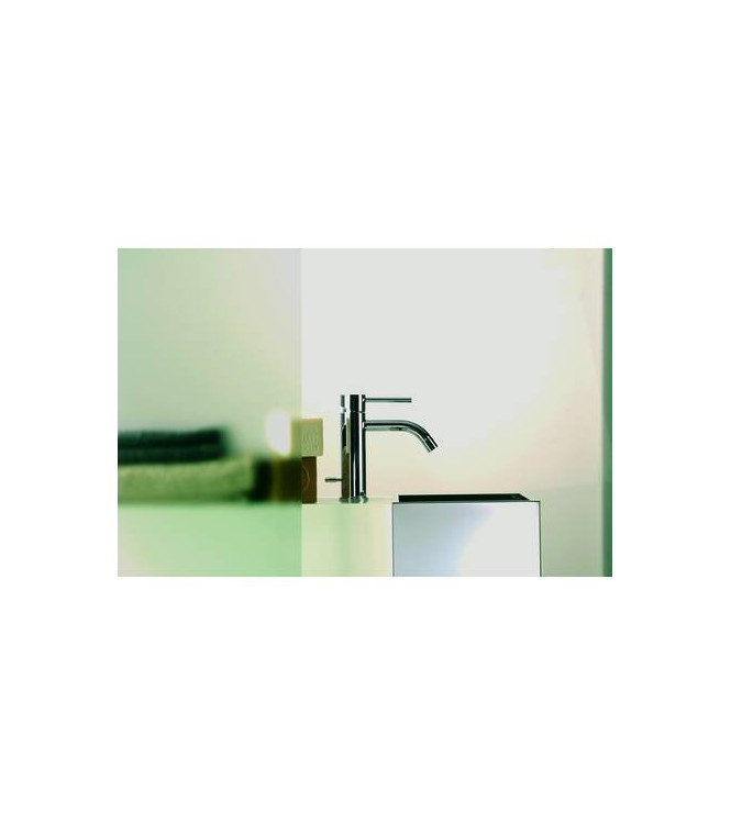 PAFFONI LIG075 LIGHT MISCELATORE MONOCOMANDO LAVABO con piletta 1.1/4" CROMATO