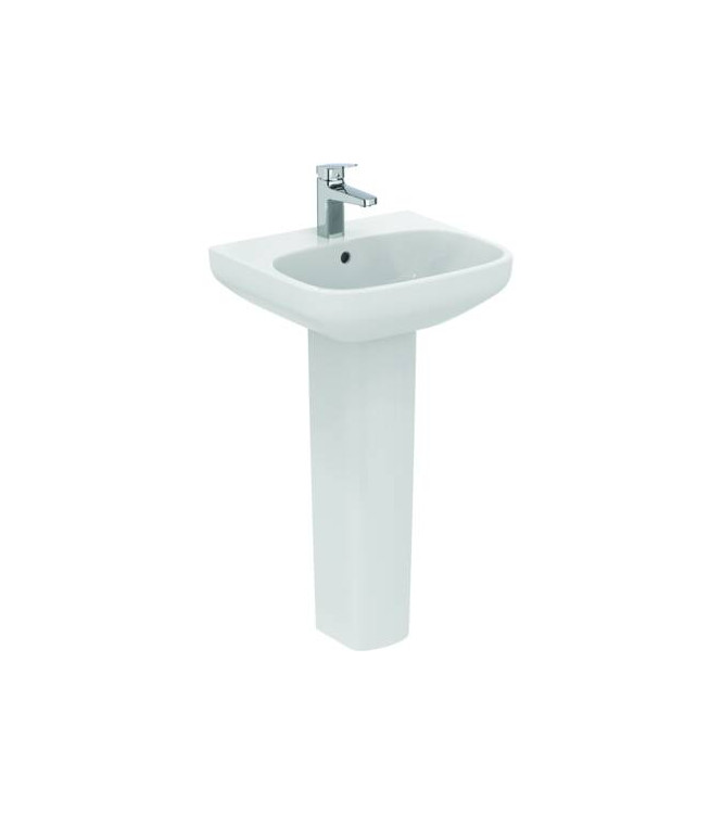 Lavabo sospeso o da appoggio Ideal Standard i.life A 50 cm - Bianco lucido