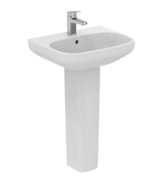 Lavabo sospeso o da appoggio Ideal Standard i.life A 55 cm - Bianco lucido