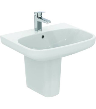 Ideal Standard i.life A 60 cm wall-hung or countertop washbasin - glossy white