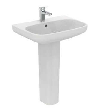 Lavabo sospeso o da appoggio Ideal Standard i.life A 65 cm - Bianco lucido