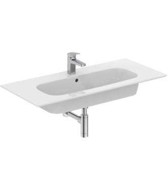 Ideal Standard i.life A 104 cm top washbasin - Glossy white