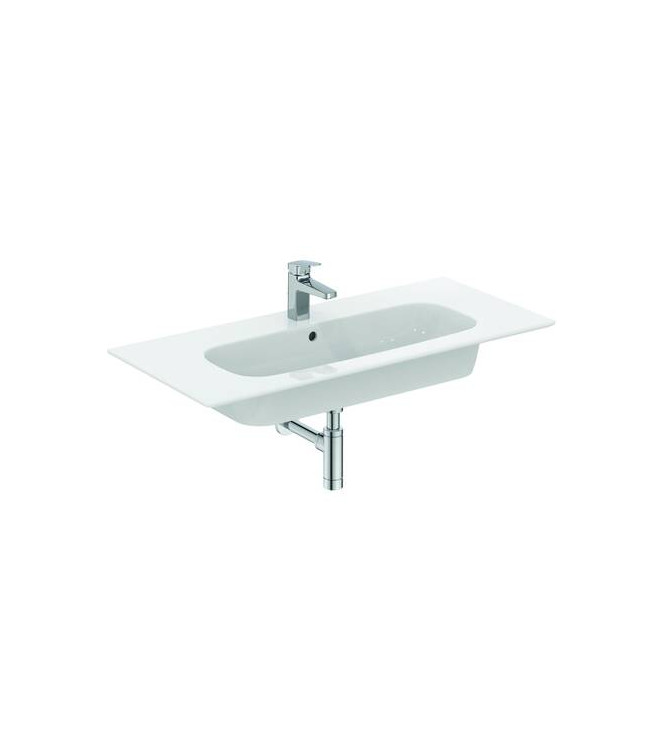 Ideal Standard i.life A 104 cm top washbasin - Glossy white