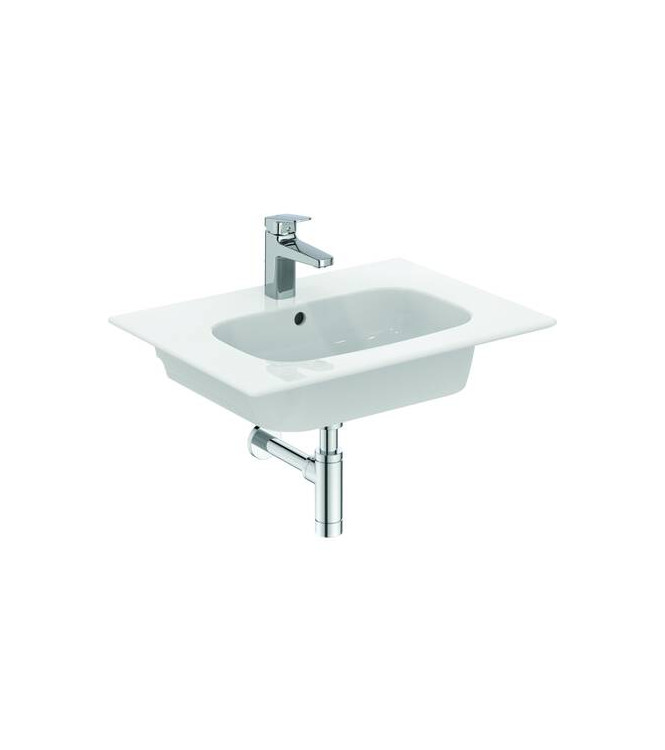 Ideal Standard i.life A 60 cm washbasin top - Glossy white