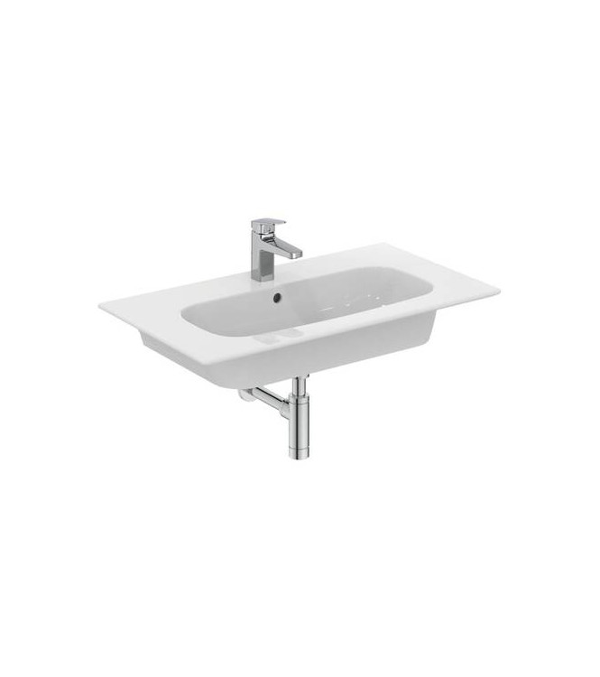 Ideal Standard i.life A 84 cm washbasin top - Glossy white