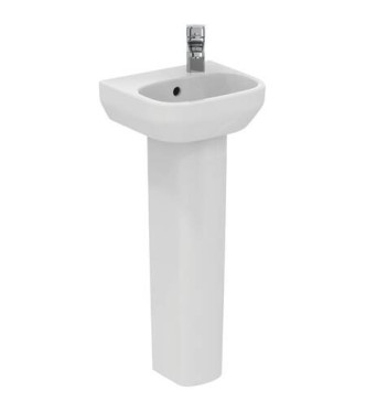 Lavamani Ideal Standard i.life A 35 cm con foro destro - Bianco lucido