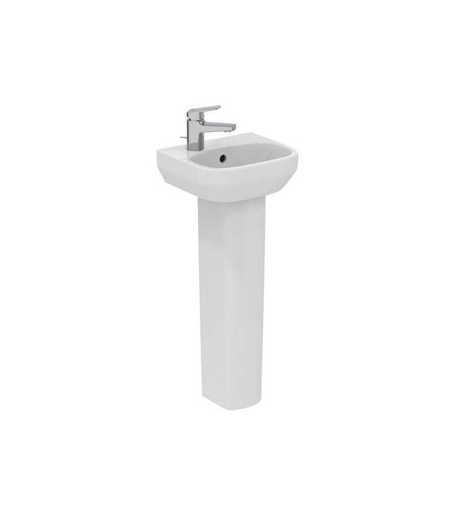 Lavamani Ideal Standard i.life A 35 cm con foro sinistro - Bianco lucido
