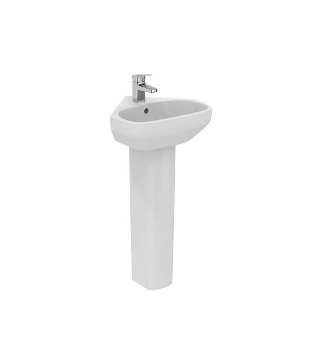 Lavamani angolare Ideal Standard i.life A 45 cm - Bianco lucido