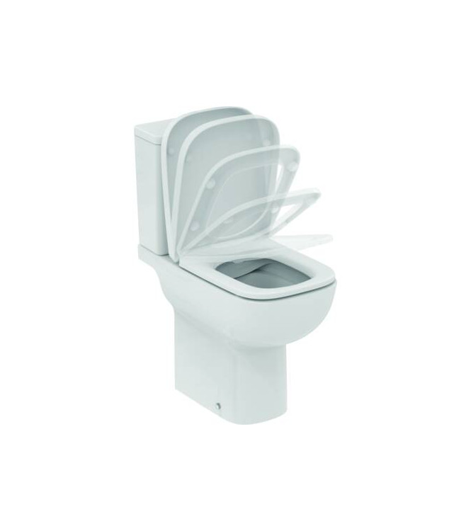 Sedile WC avvolgente Ideal Standard i.life A con chiusura rallentata - Bianco