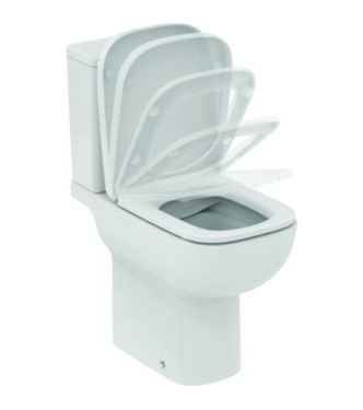 Sedile WC avvolgente Ideal Standard i.life A con chiusura rallentata - Bianco