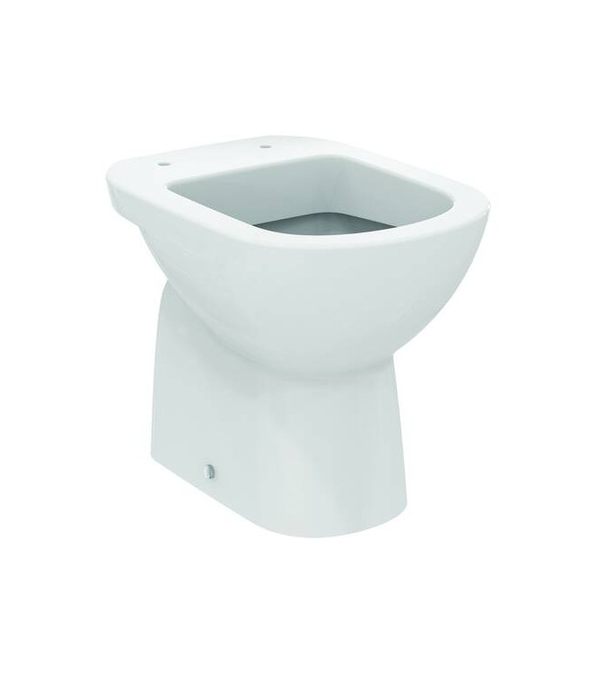 Ideal Standard i.life A free-standing wall-mounted toilet with vertical outlet - White