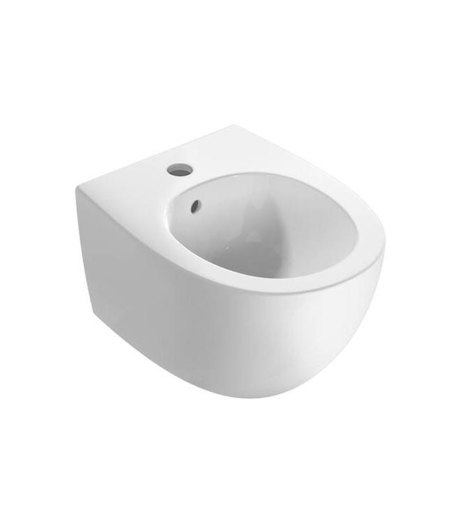 4ALL Wall-hung bidet 48x37 H.27cm - Glossy white