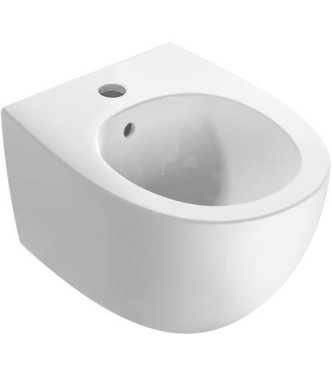 4ALL Wall-hung bidet 48x37 H.27cm - Glossy white