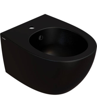 4ALL Bidet sospeso 48x37 H.27cm - Nero opaco
