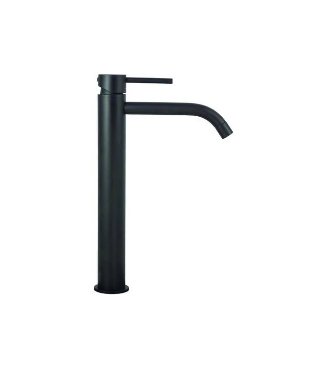 PAFFONI LIG081 LIGHT EXTENDED BASIN MIXER MATT BLACK
