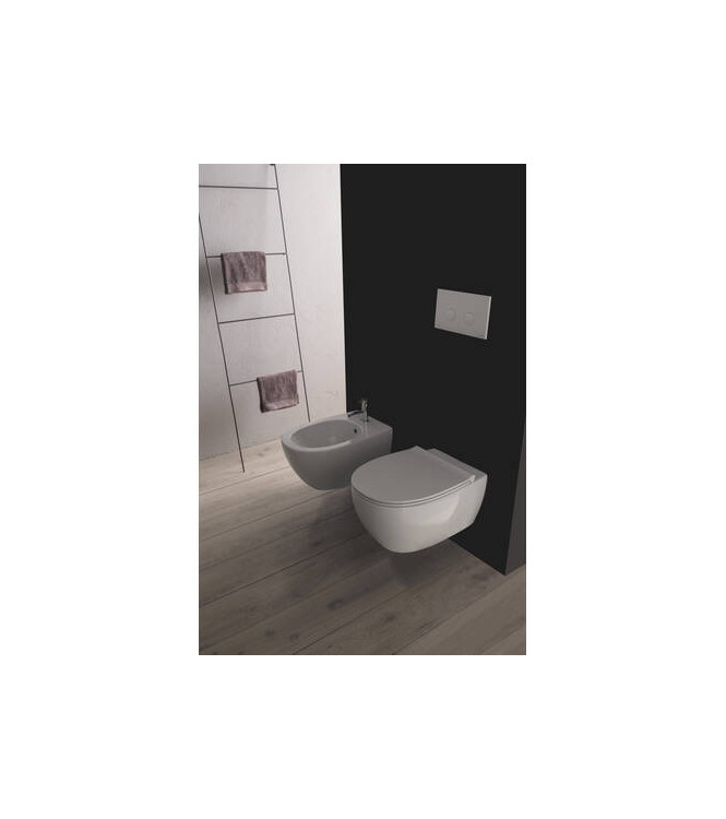 Vaso 4ALL SOSPESO 54x36 H.33cm - BIANCO LUCIDO