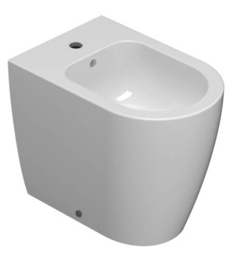 MODE Floor-standing bidet 53x34 H.43cm - Glossy white