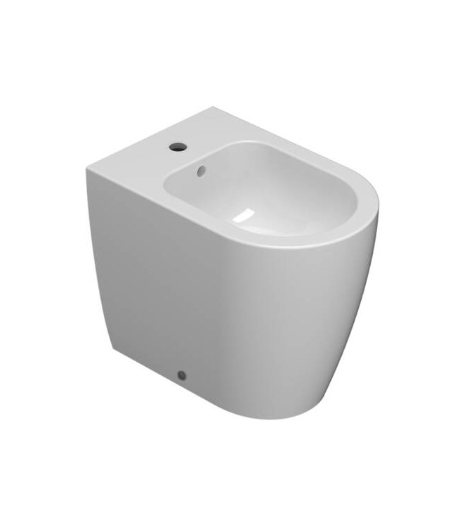 MODE Bidet a terra 53x34 H.43cm - Bianco opaco