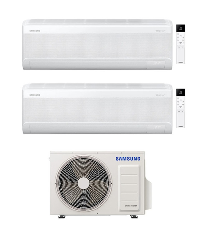 Air Conditioner Samsung WindFree Avant S2 Dual Split 9000+12000 BTU R32 Wi-Fi Inverter A++ - AJ052TXJ3KG/EU
