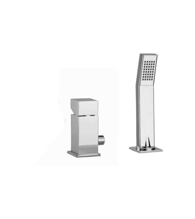 PAFFONI LEA041 LEVEL MISCELATORE BORDO VASCA SENZA BOCCA CROMATO