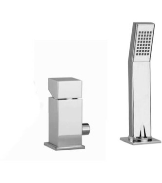 PAFFONI LEA041 LEVEL MISCELATORE BORDO VASCA SENZA BOCCA CROMATO